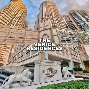 Aparthotel Luxury 1br Unit With Pool At Venice Luxury Residences, Tower Domenico, Mckinley Hill,